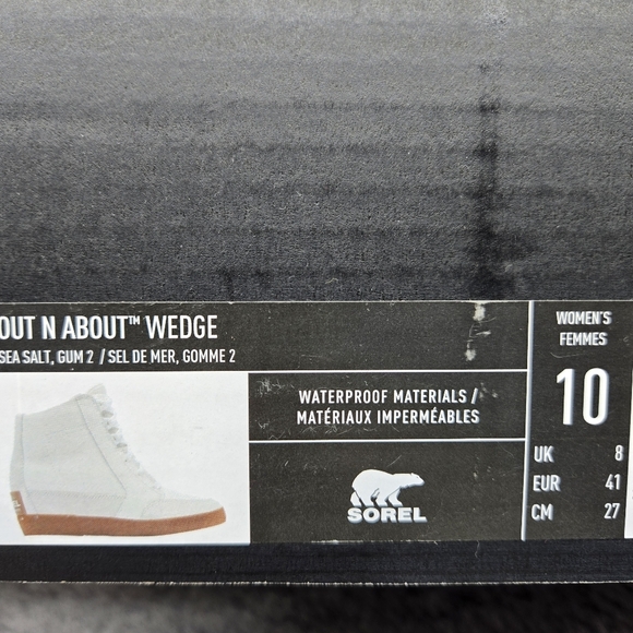 New Sorel Out N About Wedge II Boots Women's Shoes Size 10 - Picture 9 of 9